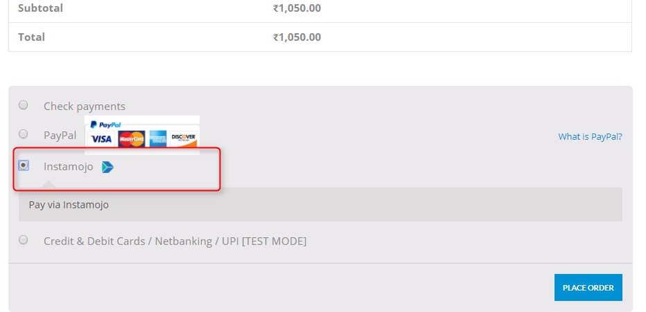 how to integrate instamojo plugin in woocommerce 3